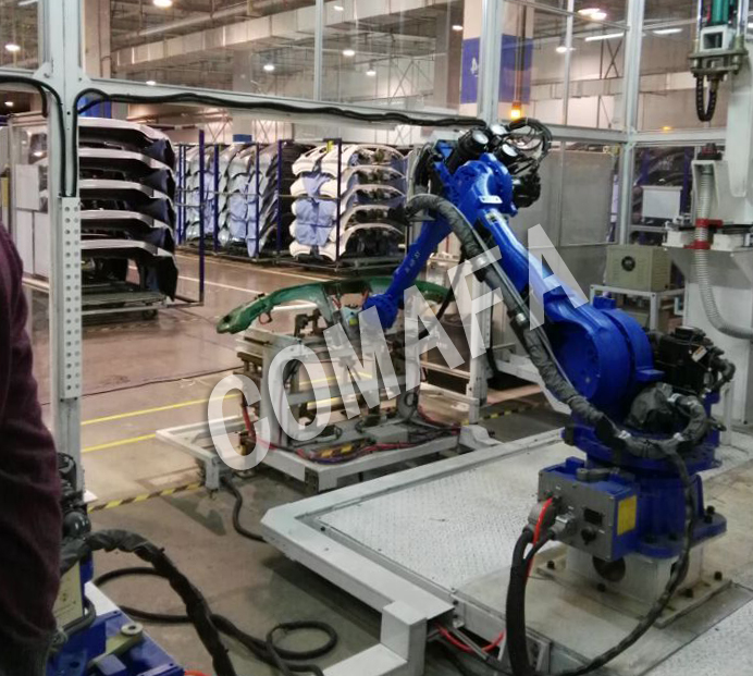 機器人超聲波焊接與切割在汽車塑料零部件的應用