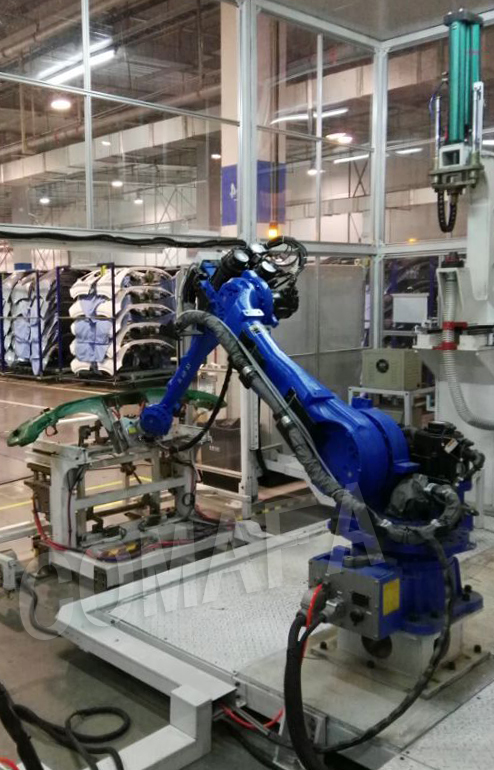 機(jī)器人超聲波沖孔設(shè)備