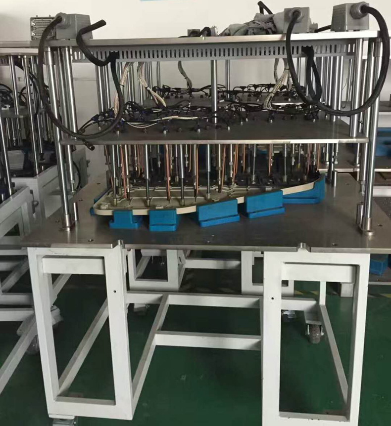 快速換模熱鉚工裝+小車