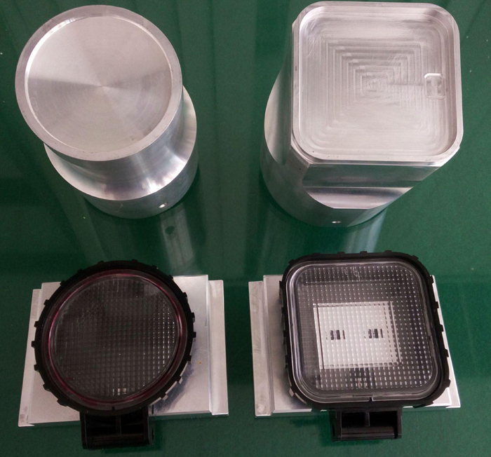 透明鏡片超聲波焊接模具