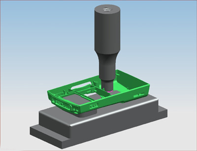 銅螺母超聲波埋植模具