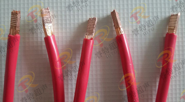 6平方銅線束超聲波壓方設(shè)備