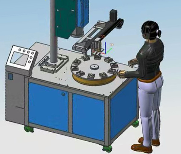多工位自動轉(zhuǎn)盤式超聲波焊接設(shè)備