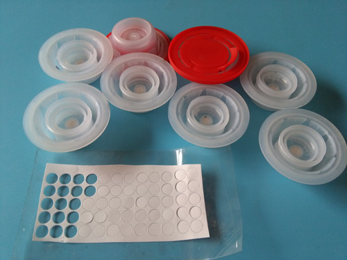 EVA機(jī)油桶蓋透氣膜壓燙設(shè)備