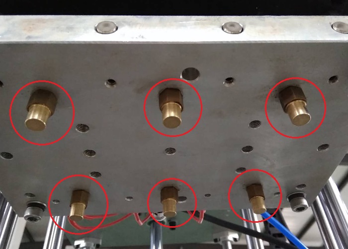 PE/PET透氣鋁箔墊片熱熔焊機