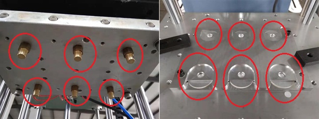 透氣瓶蓋鋁箔墊片熱熔封口機