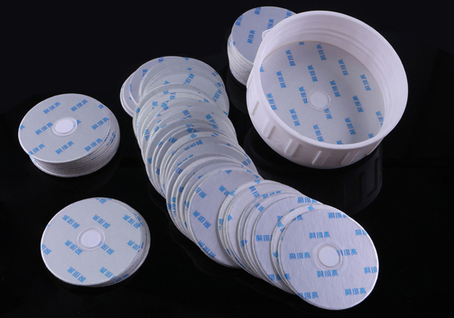 透氣瓶蓋鋁箔墊片熱熔封口機