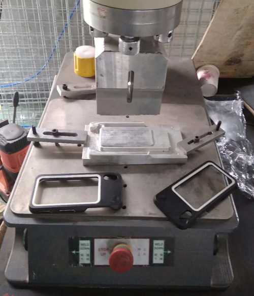 手機(jī)殼邊框裝飾條超聲波焊接