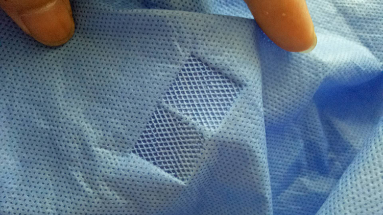 無紡布防護(hù)服腰貼點(diǎn)壓超聲波焊接機(jī)