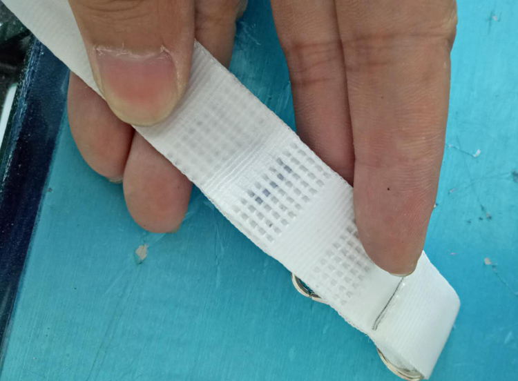 胸卡掛繩尼龍編織帶連接超聲波壓焊機(jī)