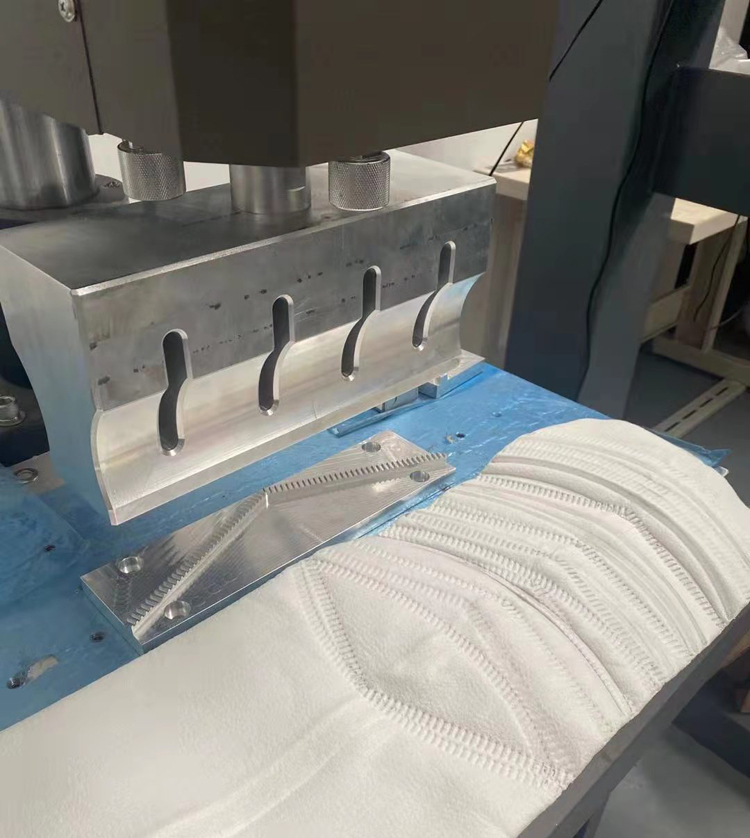 無紡布過濾袋弧形尾部超聲波焊接模具