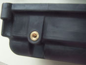 滾花螺母植入塑膠