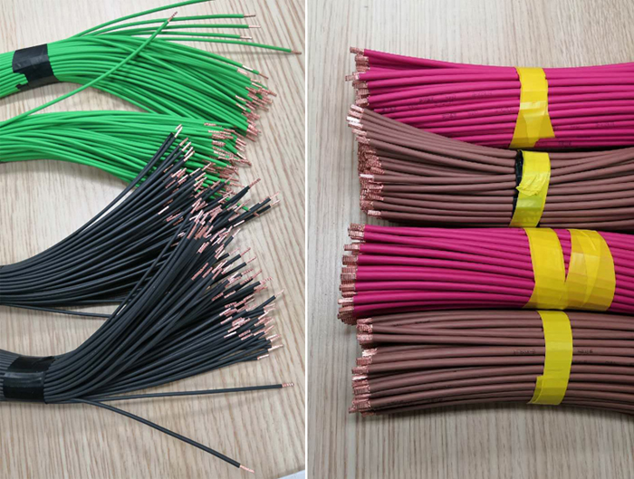 0.75/6平方銅線束超聲波壓方代加工(鹽城)