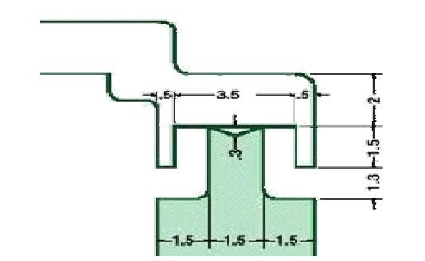 塑料焊接結(jié)構(gòu)設(shè)計模板