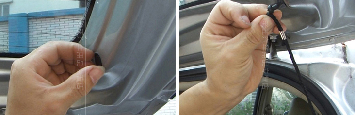 更換汽車(chē)行李箱后隔板的步驟