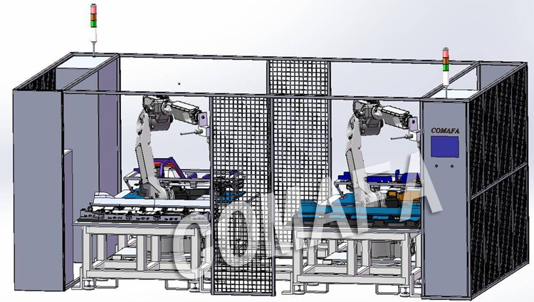 超聲波焊接機器人工作站設(shè)計方案