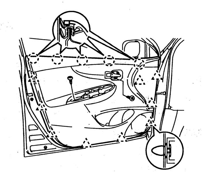 汽車車門內(nèi)飾安裝