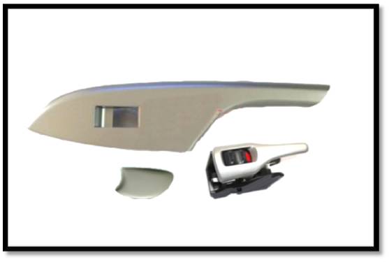 汽車后車門內(nèi)飾板的拆卸